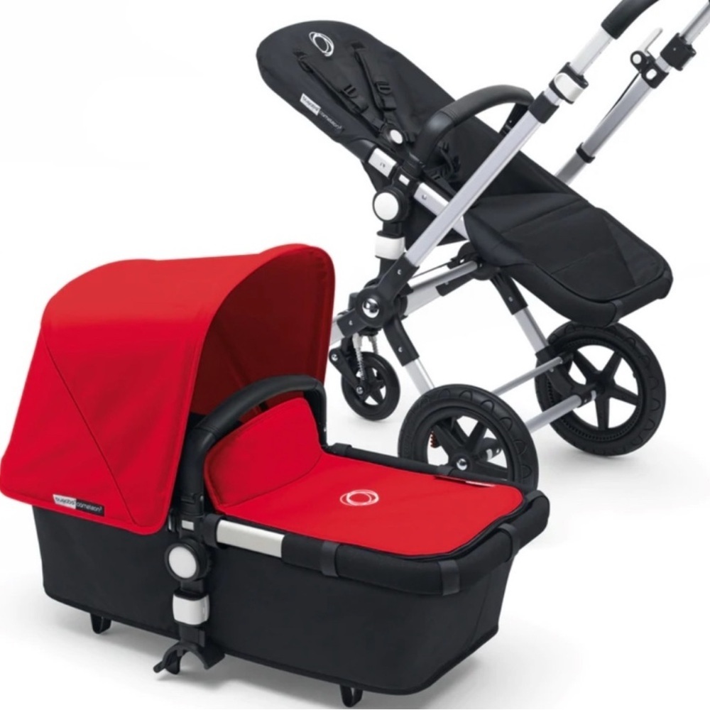 NWT Bugaboo Tailored Fabric Set in RED